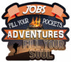 Adventure Stickers - Outdoor Stickers - Hiking Stickers