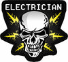 Electrician Skull Sticker