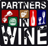 Partners in Wine Sticker